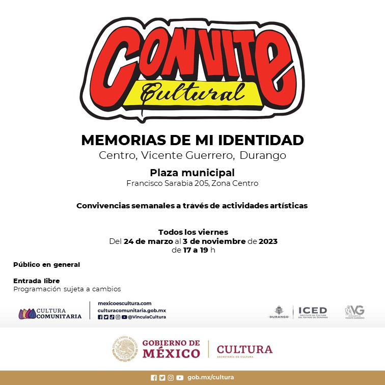 Convite Cultural en Vicente Guerrero