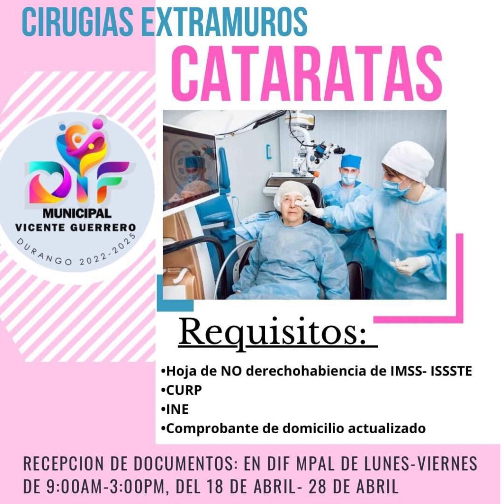 Cirugías Extramuros Cataratas