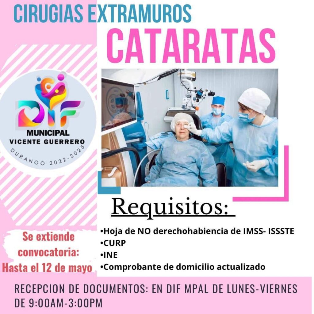 Cirugias Extramuros CATARATAS