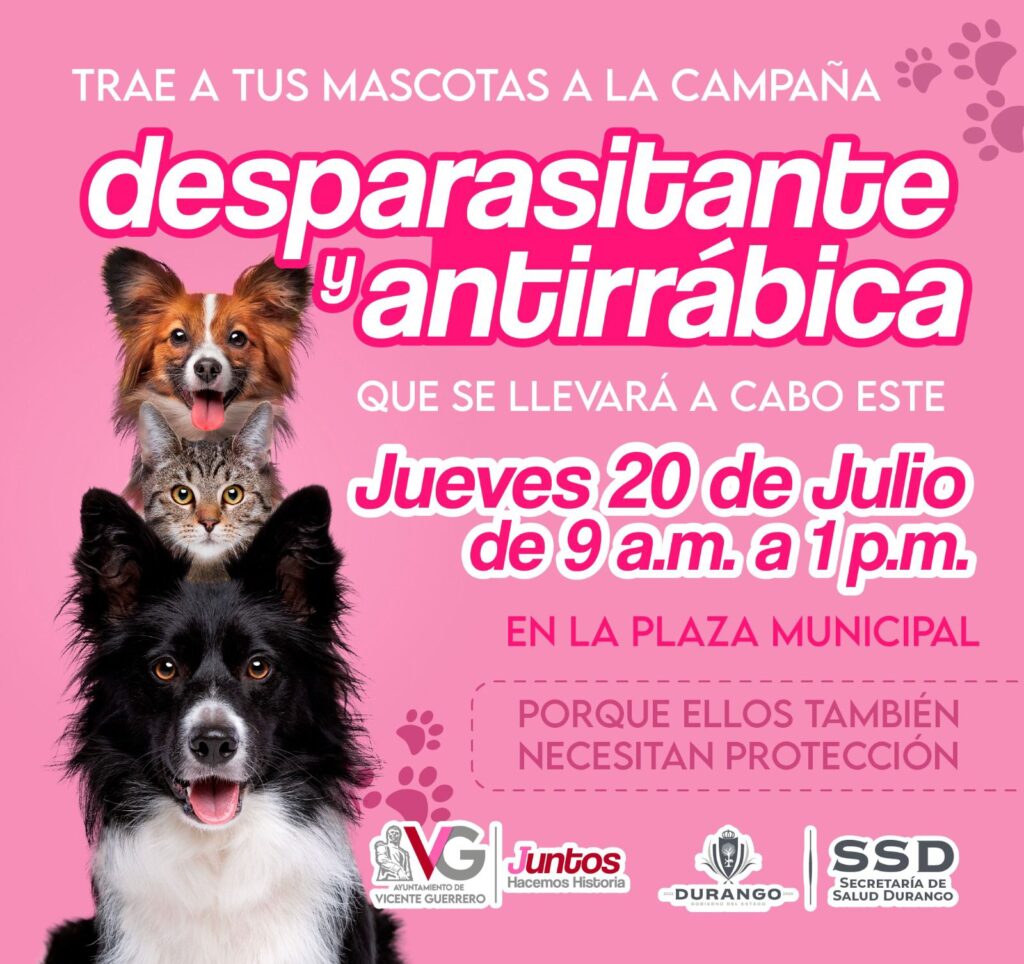 Campaña Desparasitante y Antirrábica