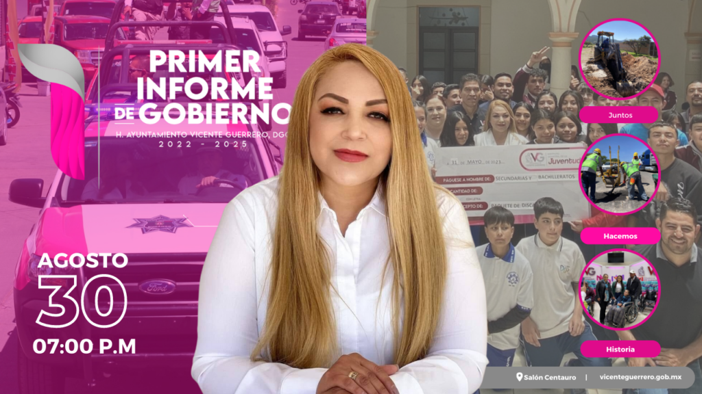 Rendirá Juanita Acevedo su primer informe de Gobierno