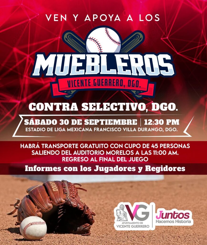 Ven y apoya a los MUEBLEROS