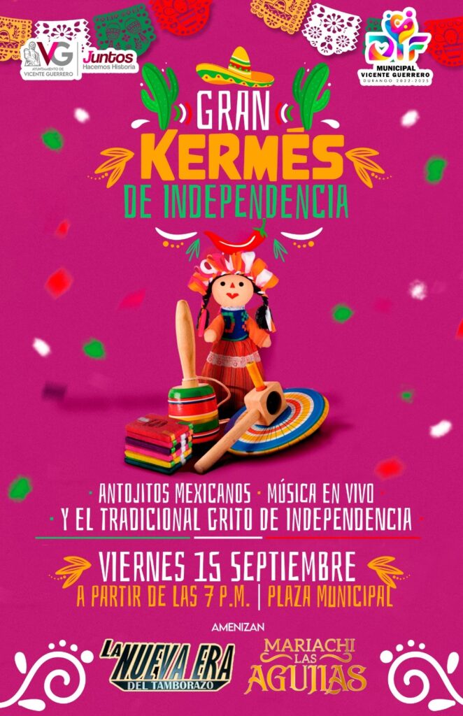 Preparan kermesse mexicana.