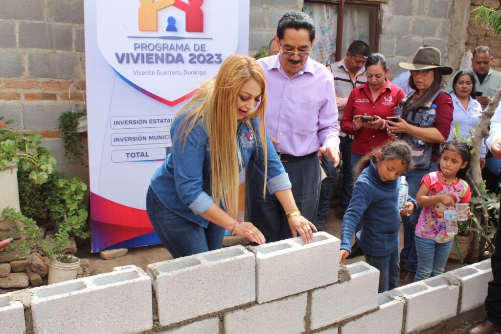 Arranca programa de vivienda en Vicente Guerrero.