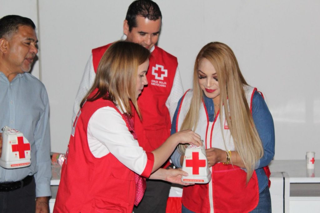 Inicia colecta de cruz roja en Vicente Guerrero.