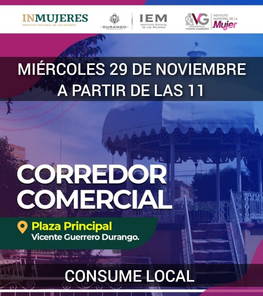 ✅ Evento: Corredor Comercial «Consume local»