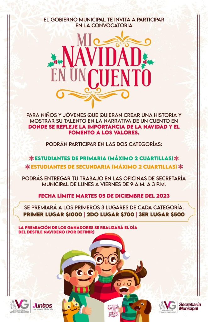 ✅ CONVOCATORIA: Mi Navidad en un Cuento