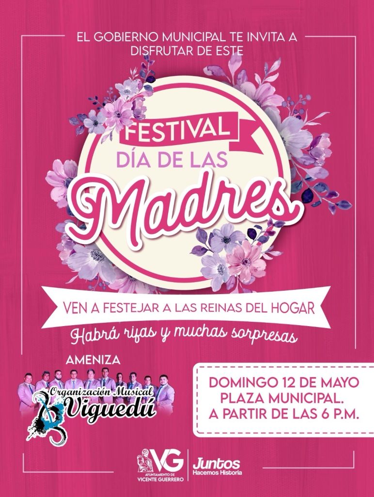 ✅ Evento: Festival del día de la Madre.