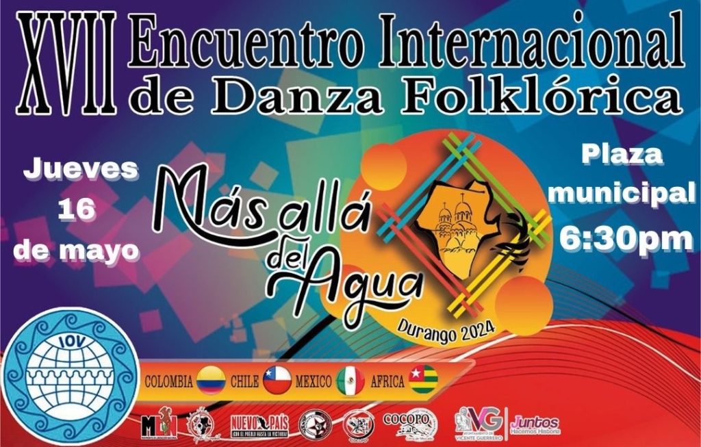 ✅ Evento: encuentro internacional de Danza folclórica.