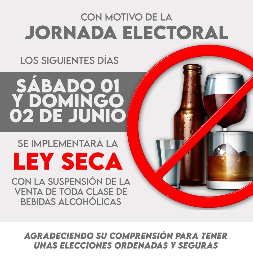 Suspenderán la venta de alcohol en Vicente Guerrero.
