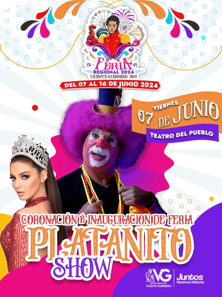 ✅ Evento: Coronación é inauguración de la feria regional Vicente Guerrero 2024