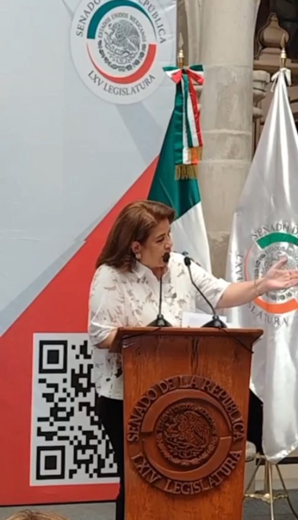 Senadora Margarita Valdez felicita a Juanita Acevedo y ratifica compromiso de trabajar por Vicente Guerrero.
