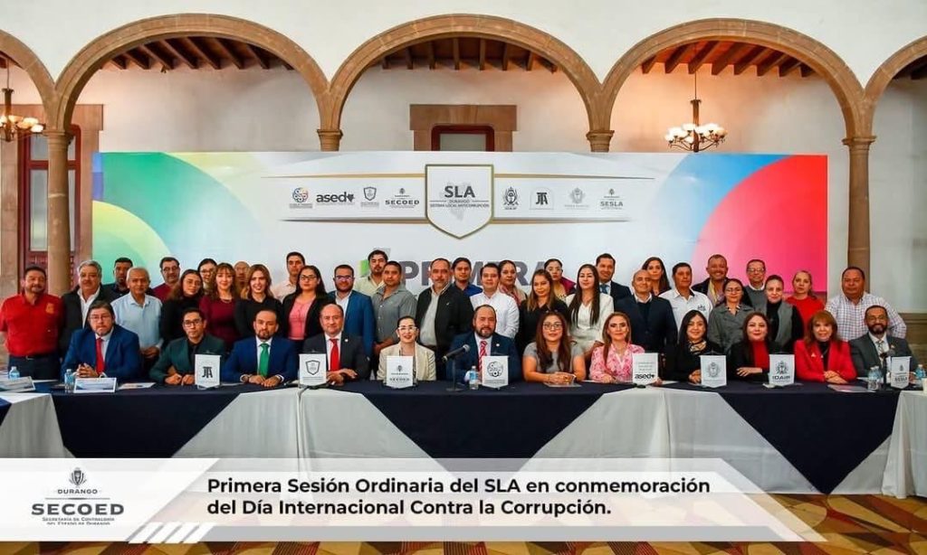 Durango reafirma su compromiso en la lucha contra la corrupción