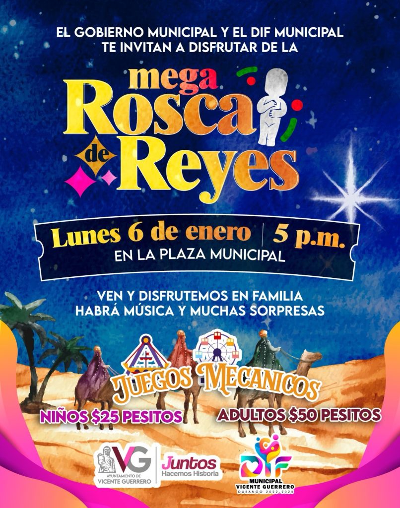 ✅ Evento: mega rosca de reyes 🤴