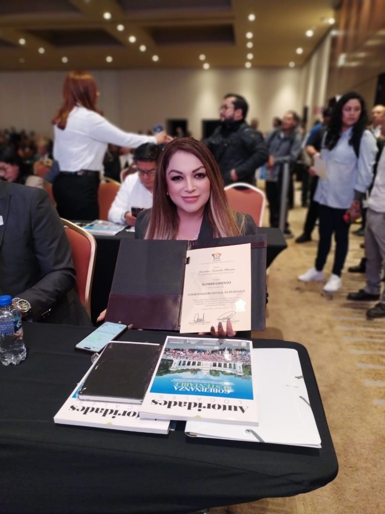 Juanita Acevedo, Nueva Representante de la AALMAC en Durango